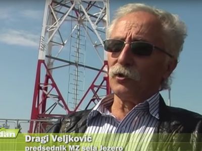 Dragi Veljkovic, predsednik MZ Jezero